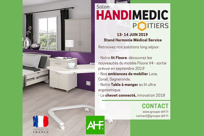 AHF présent au salon Handimedic