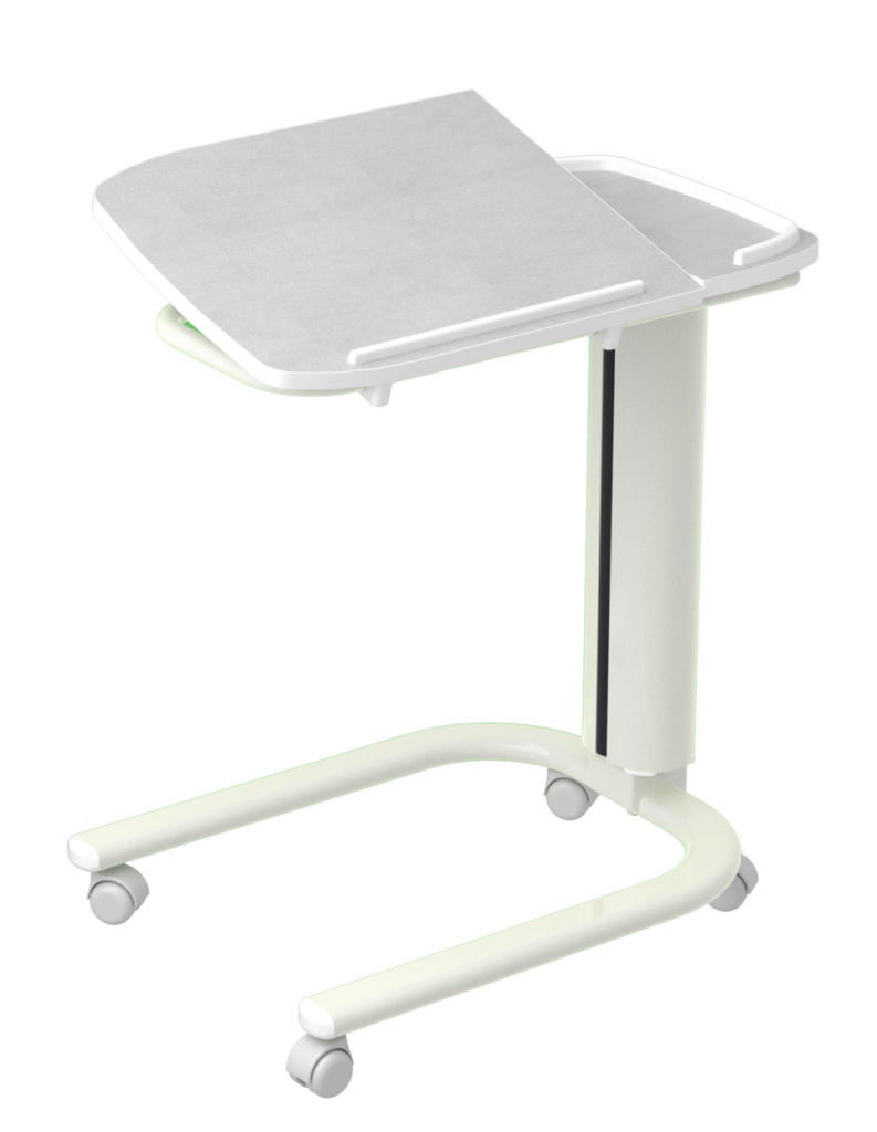 Table à manger au lit ambulatoire AHF 2 plateaux stratifié